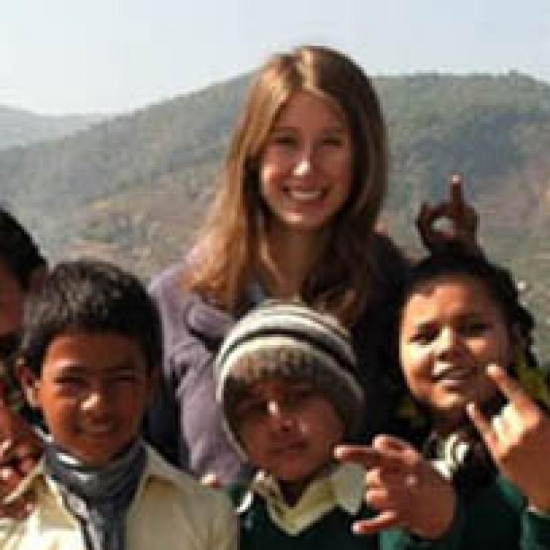Emma A C in Nepal Emma A C in Nepal